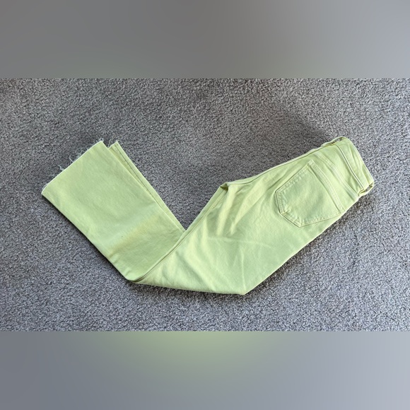 Zara Mid-rise Cropped Flare Jeans sz 2 - Picture 4 of 5